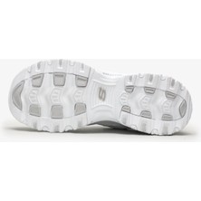 Skechers D'lıtes Beyaz-Gümüş Kadın Sneaker 11931-WSL