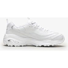Skechers D'lıtes Beyaz-Gümüş Kadın Sneaker 11931-WSL