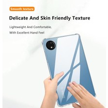 TEKNETSTORE Xiaomi Redmi Pad Se 8.7 Inç Kılıf Şeffaf Köşe Korumalı Crystal Clear Silikon Arka Kapak