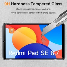 TEKNETSTORE Xiaomi Redmi Pad Se 128GB 6gb Ram 8.7'' 2024 Nano Kırılmaz Ekran Koruyucu Şeffaf Esnek Cam Tam Uyum