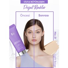 MISSHA Yaşlanma Karşıtı Bakım ve Aydınlık Görünüm Sunan M Perfect Cover Serum BB Cream SPF50+/PA++++ No:21