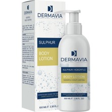 Dermavia Kükürtlü Vücut Losyonu 100 ml + Dermavıa Kükürtlü Vücut Kremi 150 ml