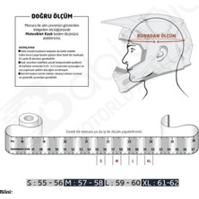 RXR CLK831 Kask Çene Açılır Xrx