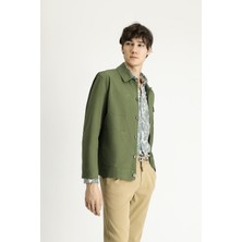 Oversize Mevsimlik Spor Pamuklu Ceket Mont