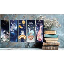 Kozalak Tasarım Kitap Ayracı 5li Konsept