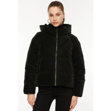 Only OnlEce Kadın Şişme Mont Siyah (15318451)