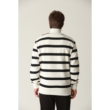 Sweatshirt Erkek Yarım Fermuarlı Dik Yaka Sweatshirt