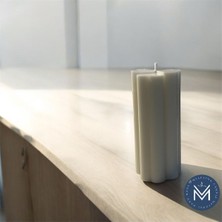 Melusina Candle Dekoratif Yonca Çiçek Model Mum - Kokulu Vegan Soya Wax Mumu