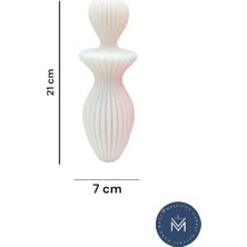 Melusina Candle Dekoratif Geometrik Anne Baba Çocuk Model Mum - Kokulu Vegan Soya Wax Mumu