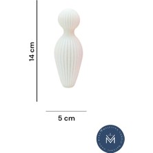 Melusina Candle Dekoratif Geometrik Anne Baba Çocuk Model Mum - Kokulu Vegan Soya Wax Mumu