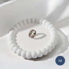 Melusina Candle Dekoratif Yuvarlak Bubble Beton Sunumluk Takı Tabak Bardak Altlığı