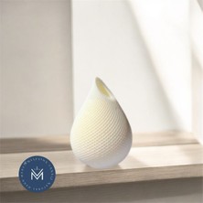 Melusina Candle Dekoratif Küçük Vazo Model Mum - Kokulu Vegan Soya Wax Mumu