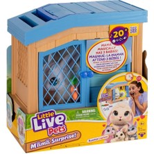 Little Live Pets Nessiworld LP303000 Little Live Pets Anne Tavşan ve Yavruları Oyun Seti - 26593