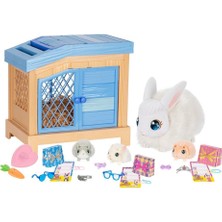 Little Live Pets Nessiworld LP303000 Little Live Pets Anne Tavşan ve Yavruları Oyun Seti - 26593