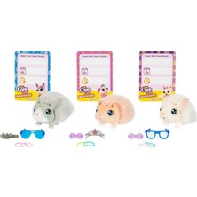 Little Live Pets Nessiworld LP303000 Little Live Pets Anne Tavşan ve Yavruları Oyun Seti - 26593