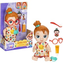 Nessiworld F9965 Baby Alive Uykucu Bebeğim Kırmızı Saçlı Dottie Doodle +3 Yaş