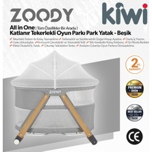 Kiwi Zoody 3 In 1 Bebek Beşiği Oyun Parkı ve Park Yatak