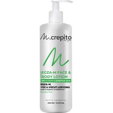 Mcrepito Prebiyotik & Postbiyotikli Egza-M Yüz & Vücut Losyonu 200 Ml-Hassas Ciltler Için