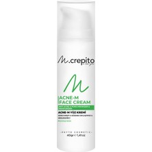 Mcrepito Prebiyotik & Postbiyotikli Acne-M Yüz Kremi 40 Gr- Akne Karşıtı Bakım Kremi