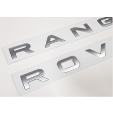 Tekno Trust Range Rover Sport Kaput Yazısı Mat Gri