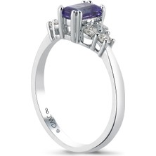 JWD Diamond 1,05CT Jwd Pırlanta Tanzanit Yüzük