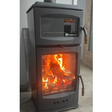 Flame Stove FS-203	LODİ Gurme Tek Camlı Kuzineli (Füme)