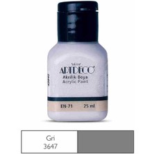 Artdeco Akrilik Boya 25 ml Gri 070A-3647