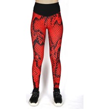 Yılan Desenli ve Fit Toparlayıcı ve Şekillendirici Taytlar – Spor, Tenis, Koşu ve Yoga Için Maksimum Performans!