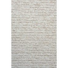 Mariesse Home Naturel Bukleli Yumuşak Dokulu Beyaz Bej Iskandinav  Koridor Kesme Yolluk Dokuma Halı