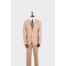 Kırlangıç Yaka Iki Düğmeli Erkek Takım ELBISE-KAX1380S