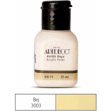 Artdeco Akrilik Boya 25 ml Bej 070A-3003
