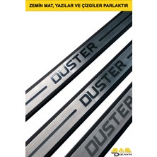 Bab Dizayn Automotive Dacia Duster Suv Krom Kapı Eşik Koruması 2010-2017 Arası 4 Parça