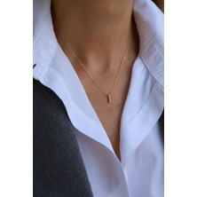 Yenigün Kuyumculuk 14 Ayar Altın I Harfli Kolye