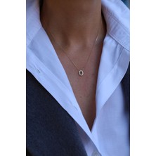 Yenigün Kuyumculuk 14 Ayar Altın O Harfli Kolye