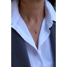Yenigün Kuyumculuk 14 Ayar Altın R Harfli Kolye