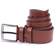 Dagoster DMK26-459 Taba 4.5 cm Suni Deri Erkek Kemer