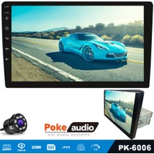 Poke Tofaş Tek Din Teyp 9 Inch 4X50 Watt Bt USB Mirorlink Poke PK-6006