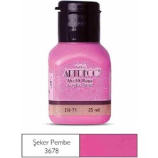 Artdeco Akrilik Boya 25 ml Şeker Pembe 070A 3678