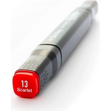 Del Rey Twın Marker R13 Scarlet
