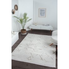 Mariesse Home Bambu Dokulu Modern Sık Dokuma Koridor Kesme Yolluk Dokuma Makine Halısı