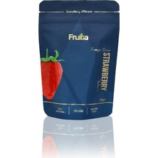 Fruita Bütün Çilek - Dondurularak Kurutulmuş - Kuru Meyve Cipsi - Freeze Dried Strawberry 15GR