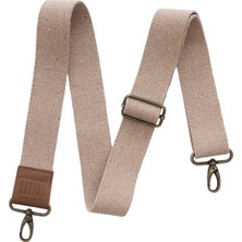 Sofist İstanbul Beige Narrow Woven Adjustable Bag Strap Bej Dar Dokuma Ayarlanabilir Çanta Askısı