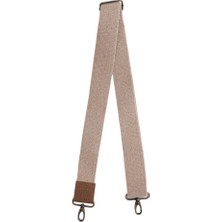 Sofist İstanbul Beige Narrow Woven Adjustable Bag Strap Bej Dar Dokuma Ayarlanabilir Çanta Askısı