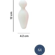 Melusina Candle Dekoratif Geometrik Anne Baba Çocuk Model Mum - Kokulu Vegan Soya Wax Mumu