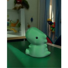 Alseka - Yeşil Bebek T-Rex Dinozor Biblo - Sevimli ve Eğlenceli Dekor