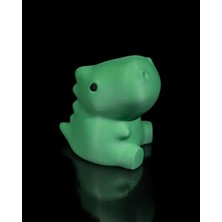 Alseka - Yeşil Bebek T-Rex Dinozor Biblo - Sevimli ve Eğlenceli Dekor