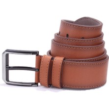 Dagoster DMK26-458 Taba 4.5 cm Suni Deri Erkek Kemer