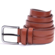 Dagoster DMK26-457 Taba 4.5 cm Suni Deri Erkek Kemer