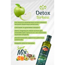 Sehine Yeşil Elma Detox Sirkesi, Süper Mix, Doğal Fermantasyon 250 ml