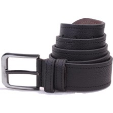 Dagoster DMK26-451 Siyah 4.5 cm Suni Deri Erkek Kemer